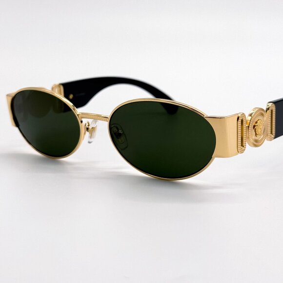 NEW VERSACE SUNGLASSES VE2299 1002/71 GREEN WOMEN EYEWEAR VE2299 100271